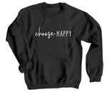 Load image into Gallery viewer, Choose Happy Sweatshirt - Black
